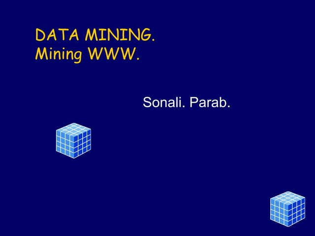 Minning WWW