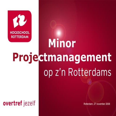 voorlichting minor PM
