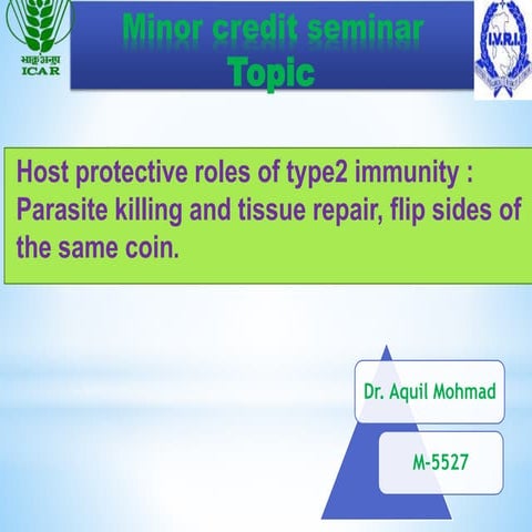 IMMUNITY AGAINST HELMINTHS