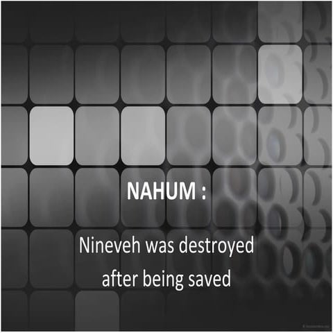 Minor nahum
