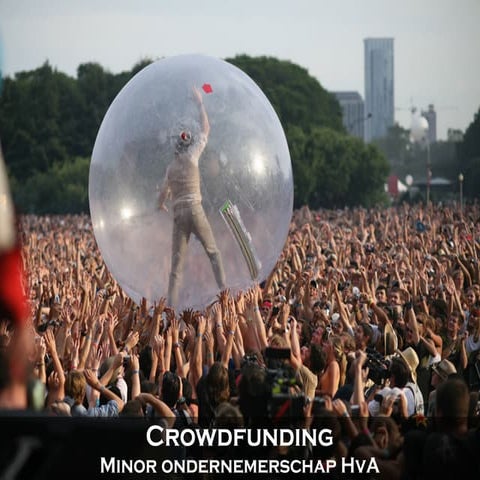 Gastcollege HvA - crowdfunding voor Minor ondernemerschap Hogeschool van Amst...