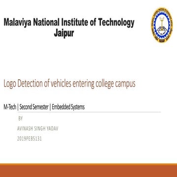 Minor project report on logo detection on vehicles