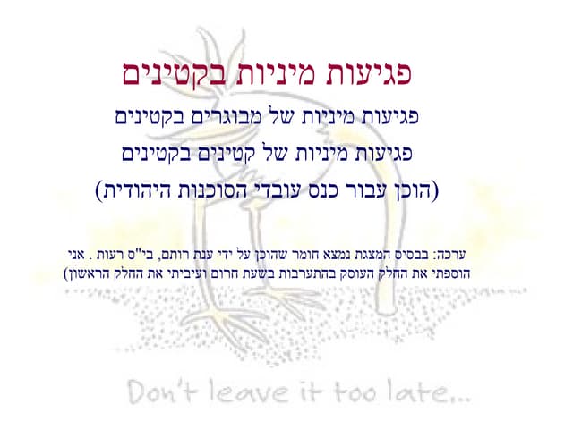 Minors sexual insult