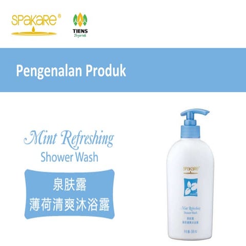 Mint refreshing shower wash tiens