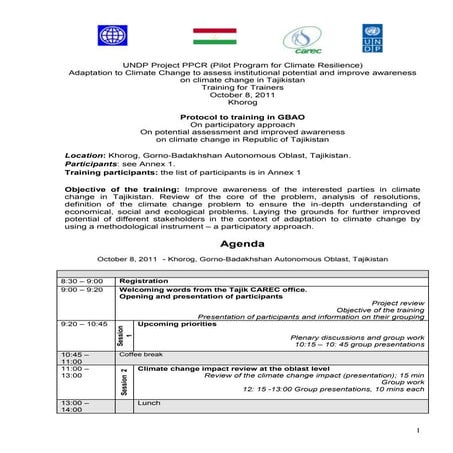 Minute of gbao workshop eng