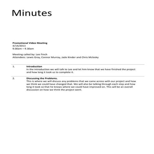 Minutes   lee finch meeting 4