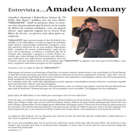 Entrevista a Minuto1