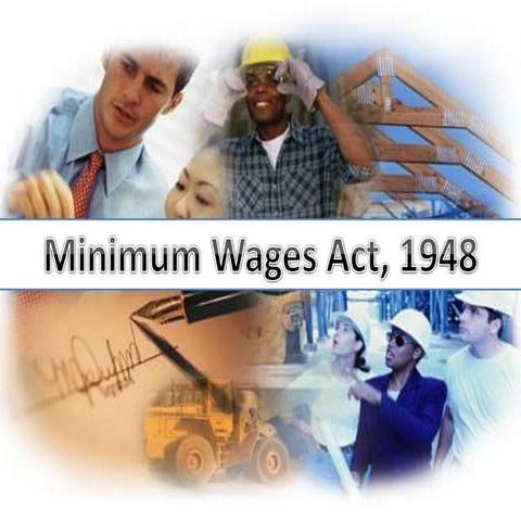 Min wages act 1948