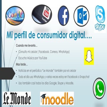 Mi perfil de consumidor digital