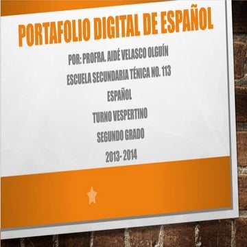 Mi portafolio d