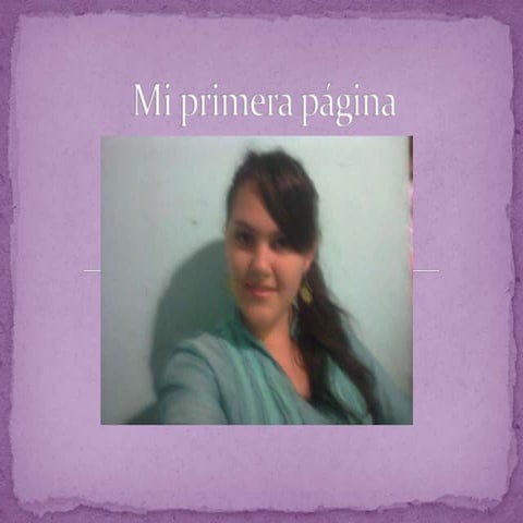 Mi primera página