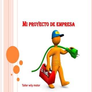 Mi proyecto de empresa power point