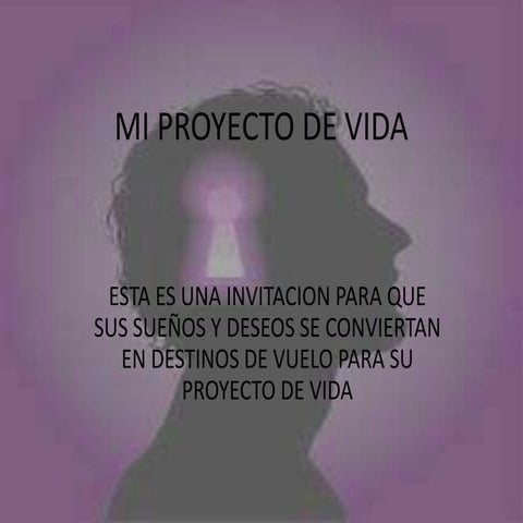 Mi proyecto de vida