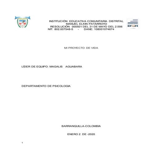 Mi proyecto de vida abril 8-2020