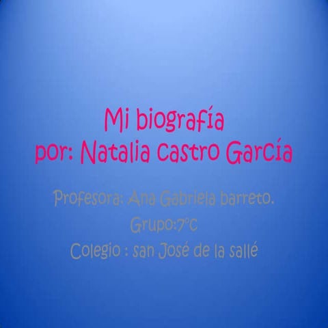 Mi proyecto de vida nati