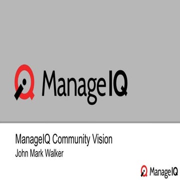 Design Summit - Community and Ecosystem - John Mark Walker 