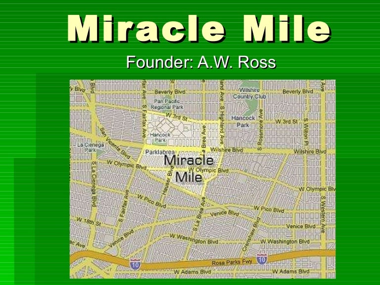 ross miracle mile