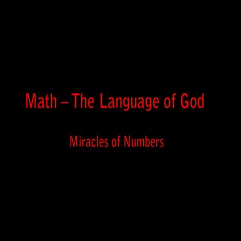 Miracles of numbers