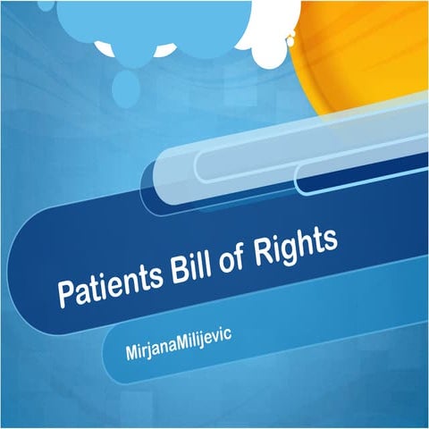Patients Bill of Rights