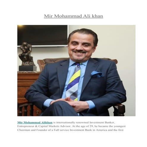 Mir mohammad ali khan | PDF
