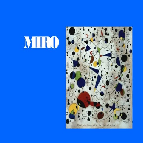 MIRO AND HIS PAINTING