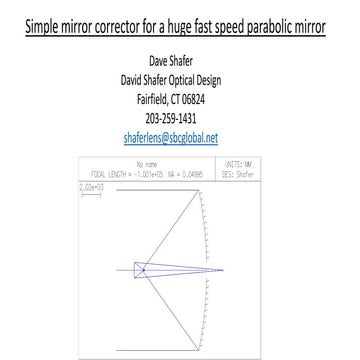 Offner relay design variants | PPTX