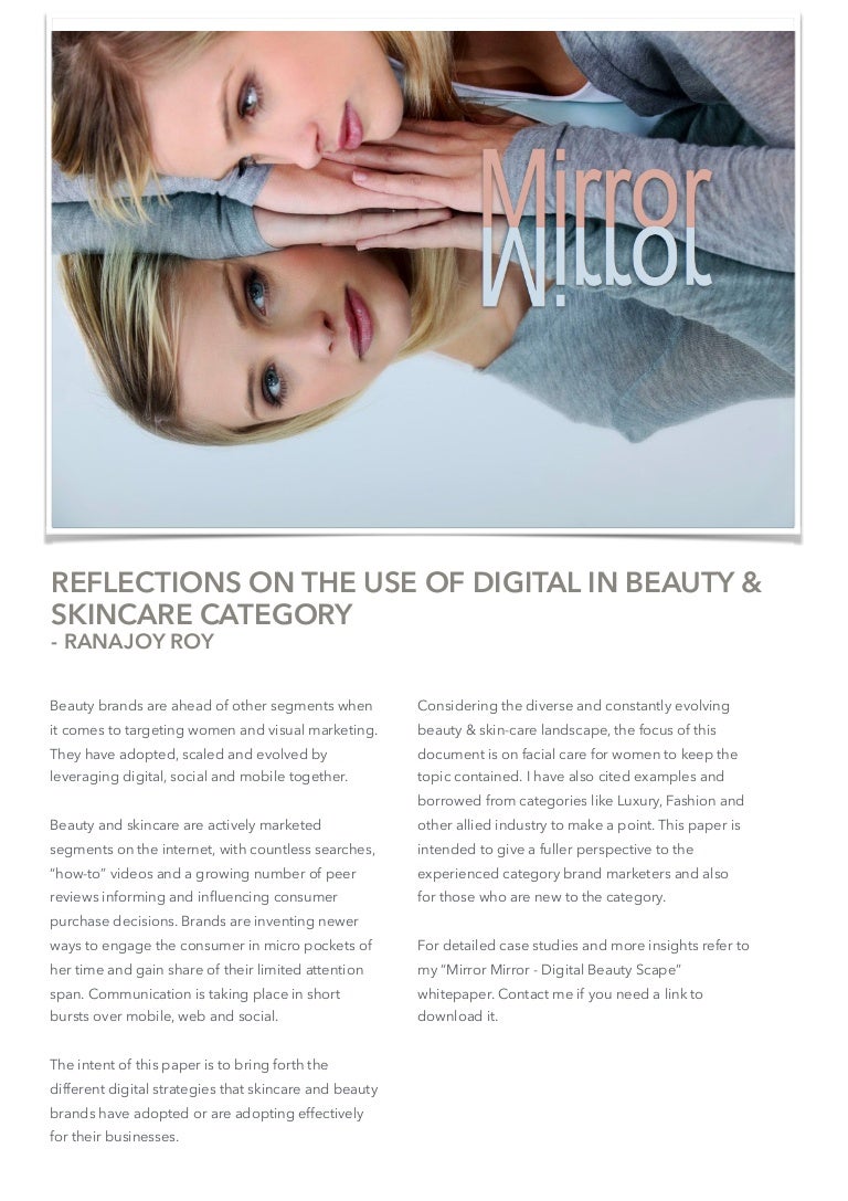 Mirror mirror POV on how the Beauty / Skincare brands are taming th…