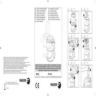 Mi rt 150 - Servicio Tecnico Fagor