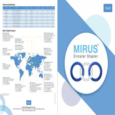 MIRUS Circular Staplers | PDF