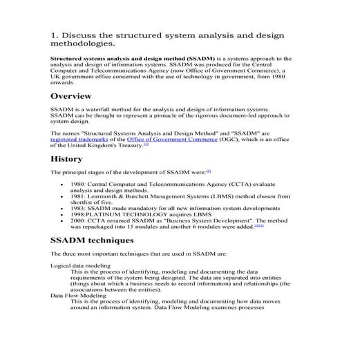 Management Information system
