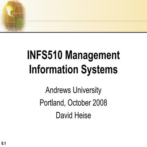 Management Information System