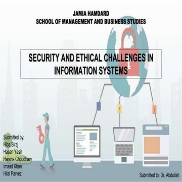 security and ethical challenges in information systems