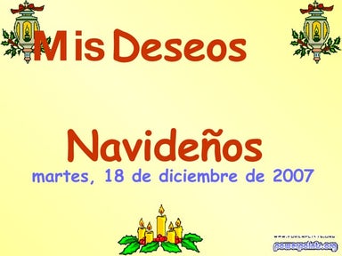 Mis  Deseos  Navidenos 