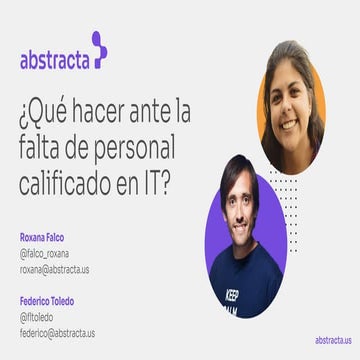 ¿Qué hacer ante la falta de personal calificado en IT?