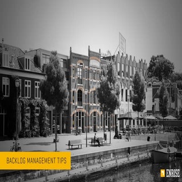 10 tips for succesful product- and backlog management