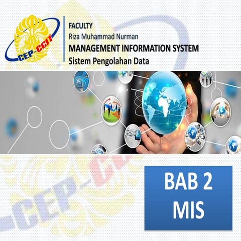 MIS BAB 2 - Sistem Pengolahan Data | PPSX