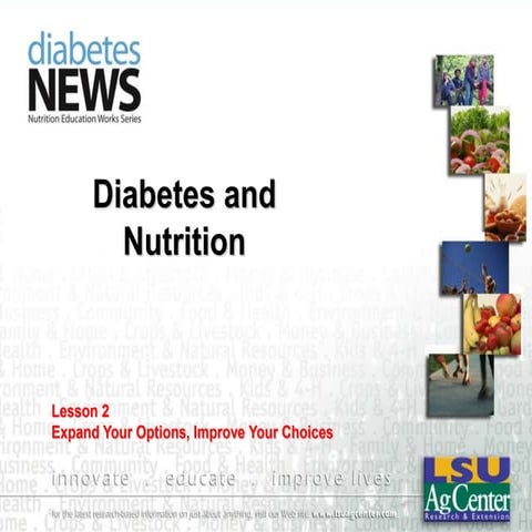 Diabetes and Nutrition to prevent it.ppt