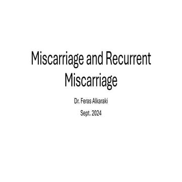 Miscarriage and Recurrent Miscarriage.pdf