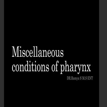 miscellaneous of nose .pptx............. | PPTX
