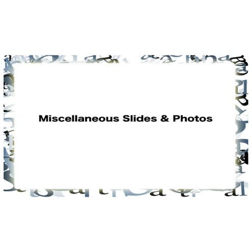 Miscellaneous Heavy Iron