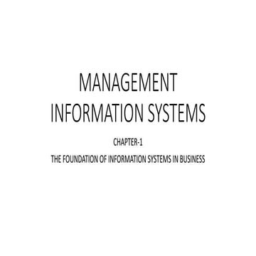 Chapter 2 Foundational Concepts In Mis Pdf