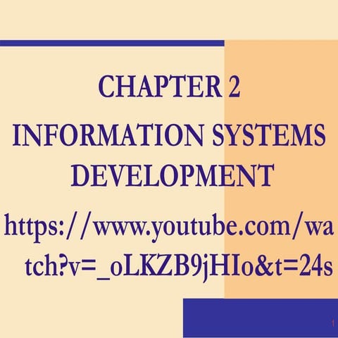 Development of information system chap 2