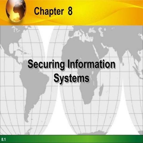 8 - Securing Info Systems