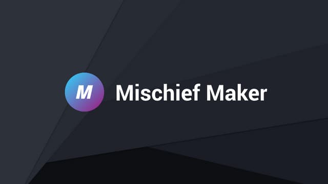 ng-conf 2017: Angular Mischief Maker Slides