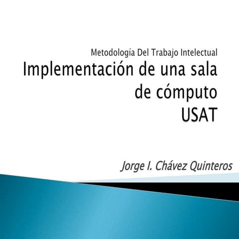 trabajo7-Implementacion de una sala de computo