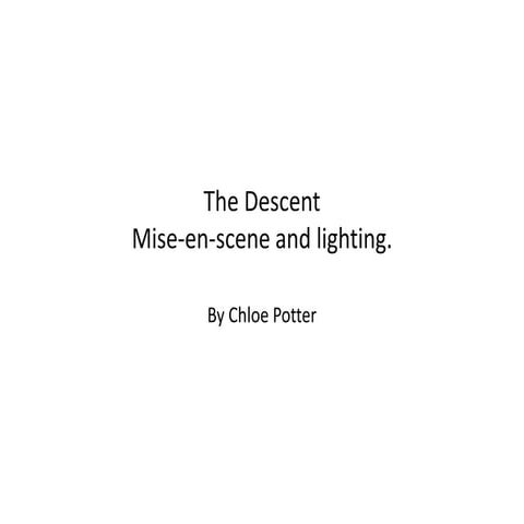 Mise en-scene Chloe