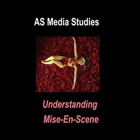 Mise en-scene analysis