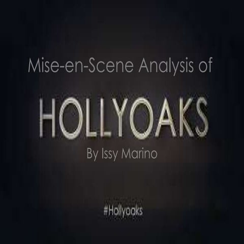 Mise en-scene analysis of