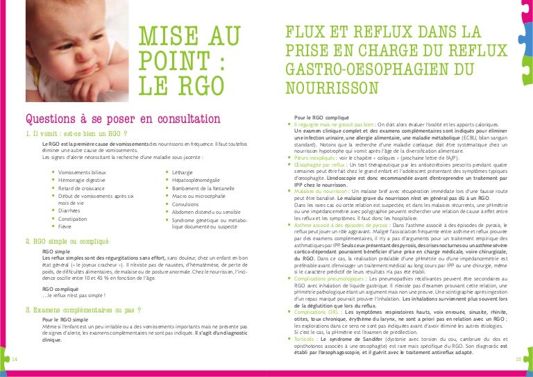 Mise Au Point Le Rgo