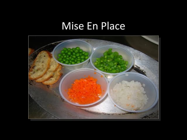 Mise en place